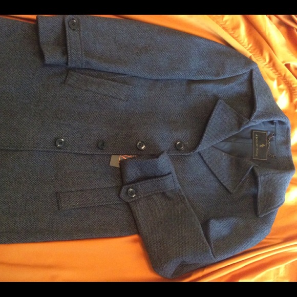 NEW MEN’S FULL-LENGTH COAT CHARCOAL UP TO SIZE 6XL - Picture 7 of 7